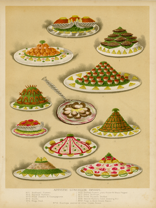food lithograph